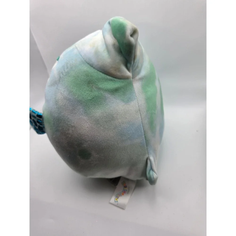 Squishmallows 8 Inch Tie Dye Narwhal with Hot Cocoa Plush Stuffed Animal Toy
